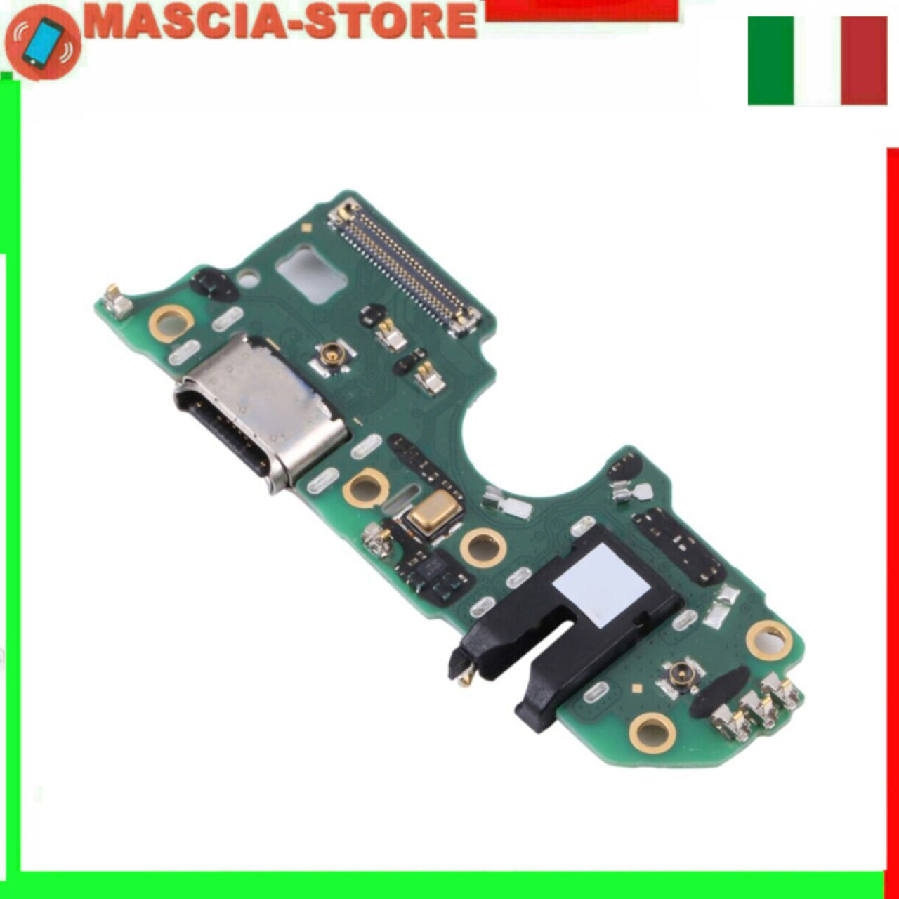 Connettore Di Ricarica USB Flex Flat Per OPPO A96 4G (CPH2333) – Con Microfono - Foto 3