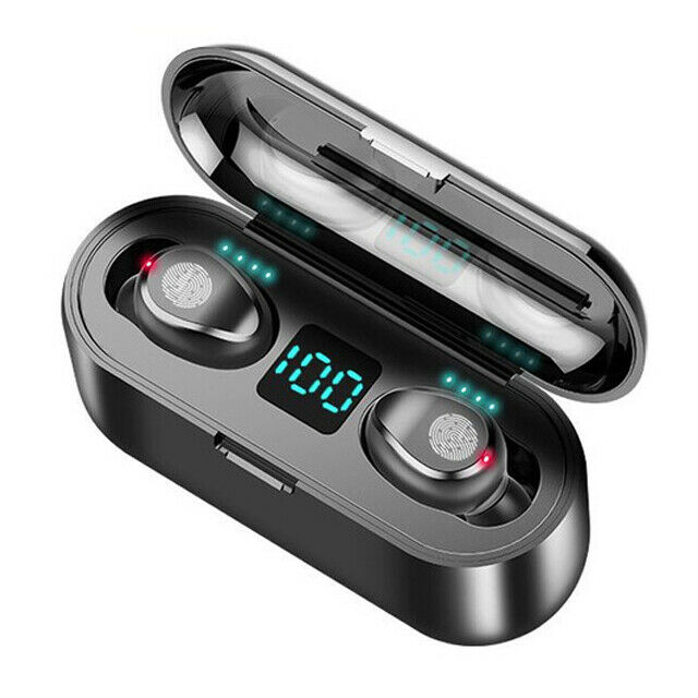Cuffie Bluetooth Sport, Auricolari Bluetooth 5.4 con 4 Enc Mics, 42 Ore Cuffie Wireless Cancellazione Rumore, Cuffiette senza filo IP7 Impermeabile, Cuffiette Bluetooth LED Display per iPhone Android